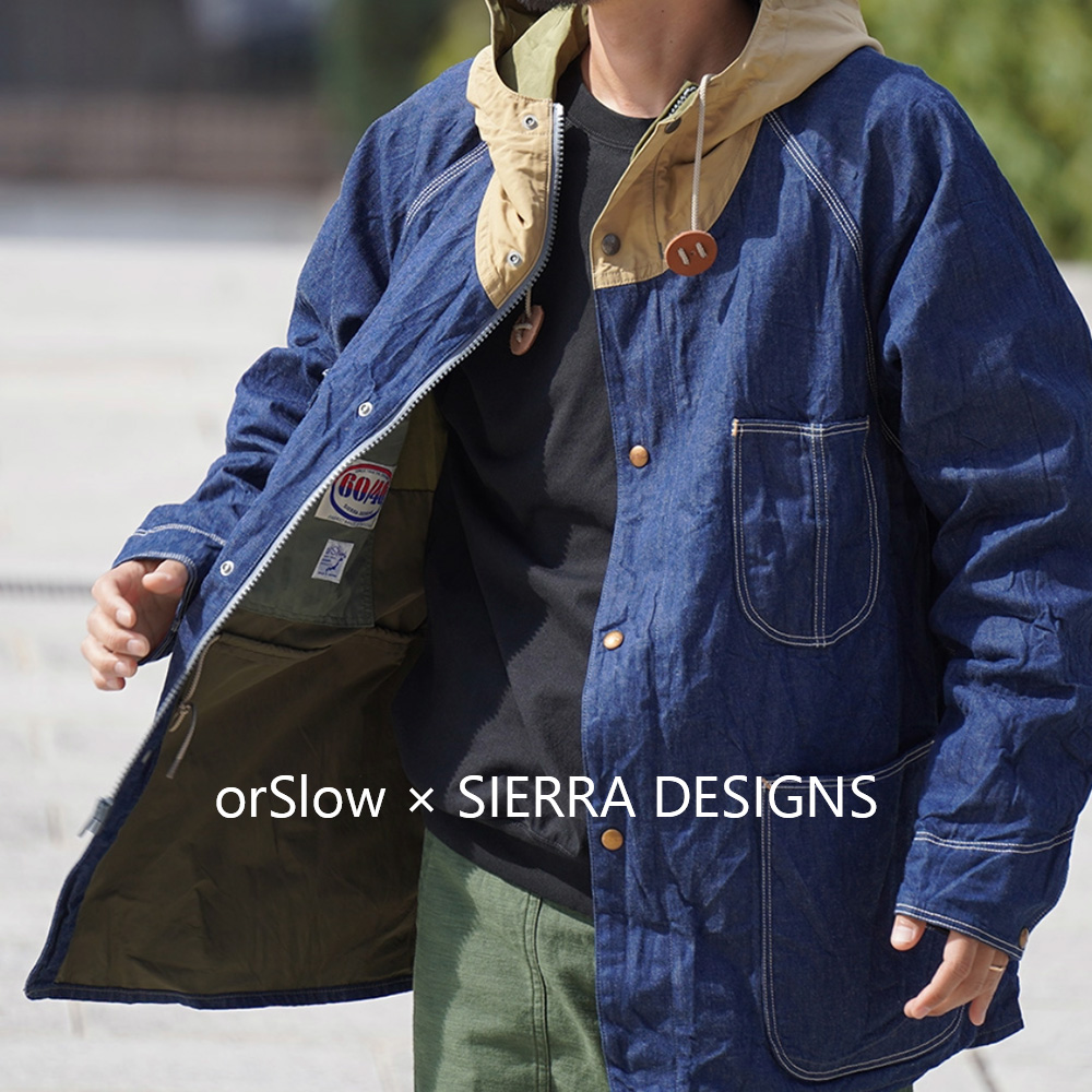 【orSlow × SIERRA DESIGNS】 COVERALL