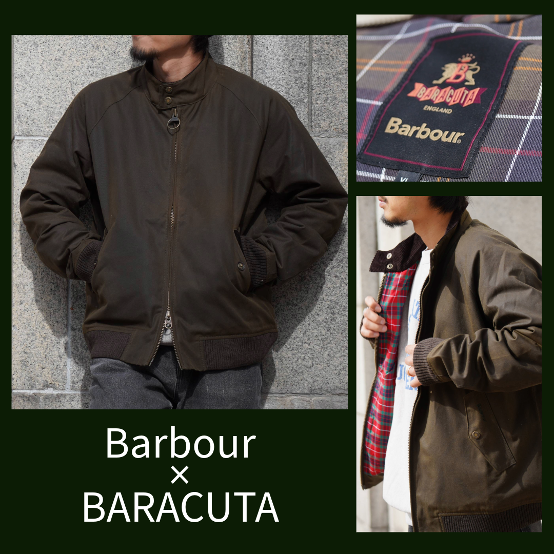 【Barbour（バブアー） × BARACUTA（バラクータ）】Porton WAX Jacket