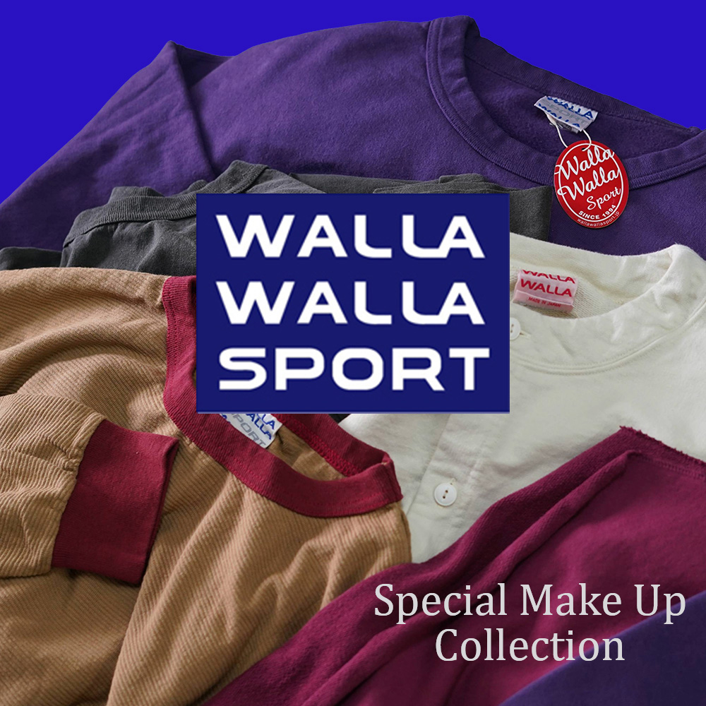 【WALLA WALLA SPORT （ワラワラスポーツ）】 Special  Make Up Collection