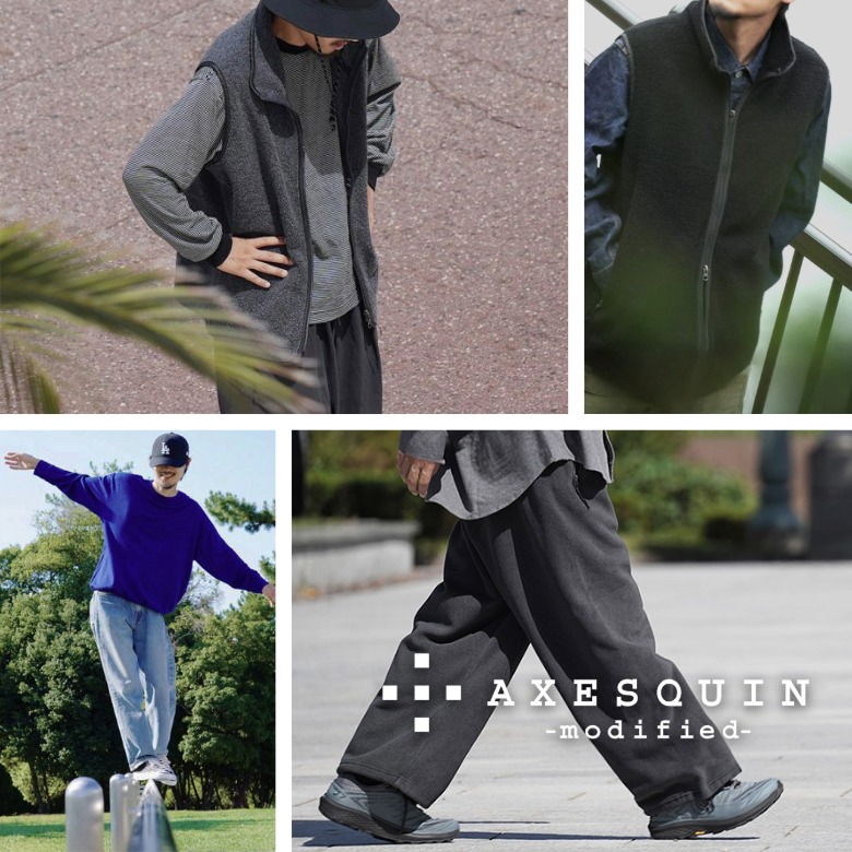 AXESQUIN -modified- / アクシーズクイン -モディファイド- 【25FW Autumn Winter Collection】