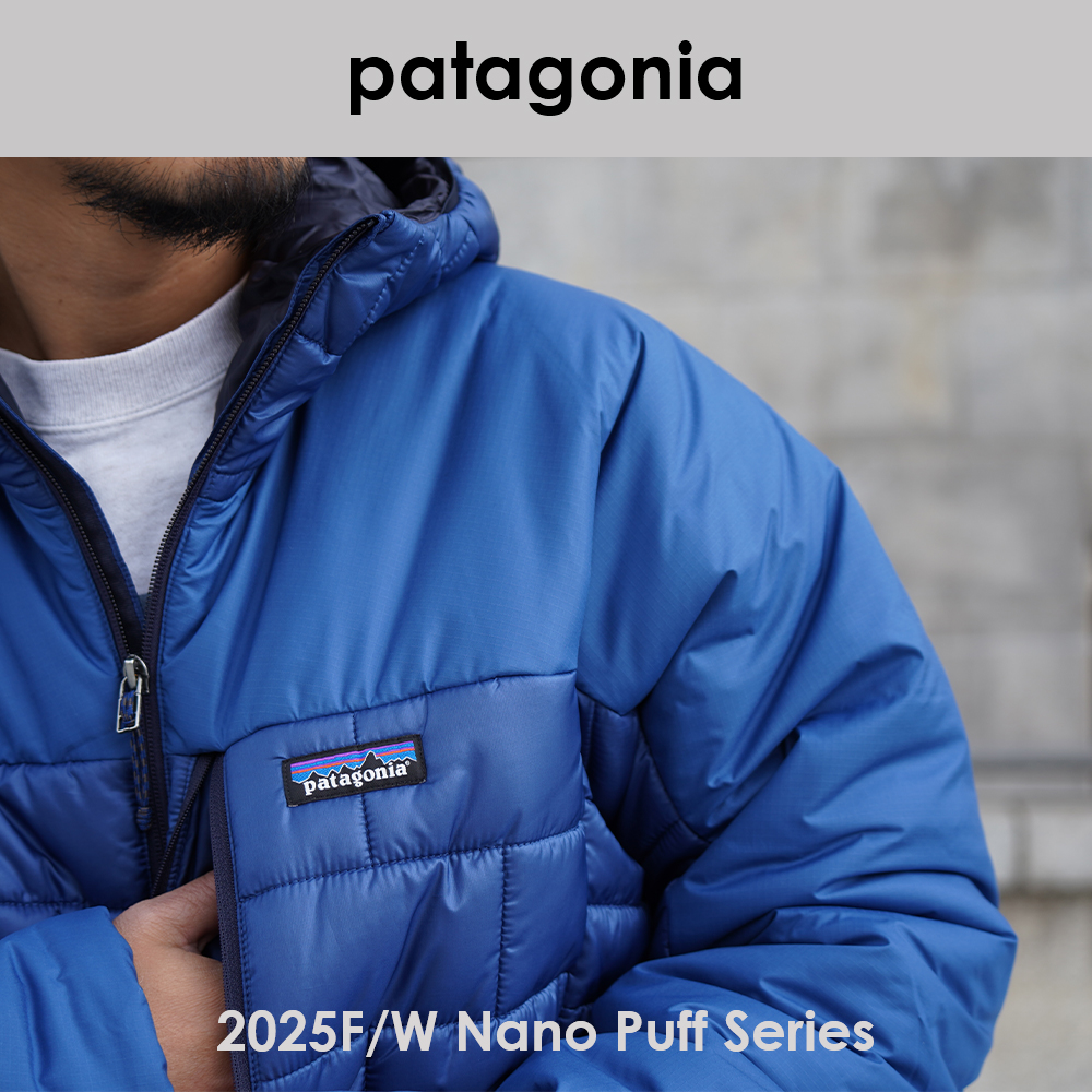 【patagonia / パタゴニア】進化するNano Puffシリーズ