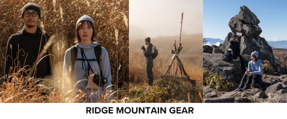 フィーチャー3　RIDGE MOUNTAIN GEAR