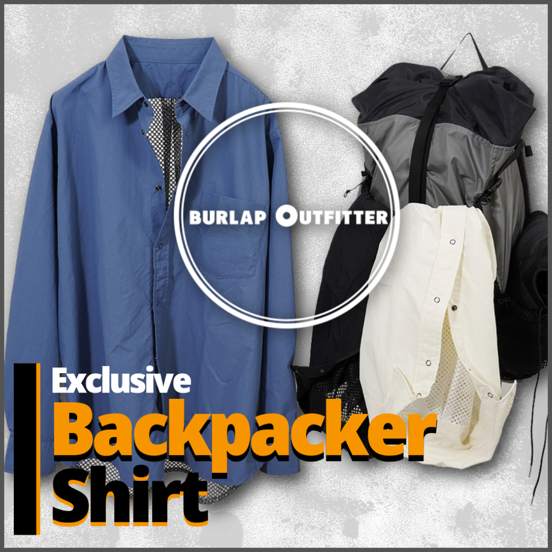 Exclusive 【BURLAP OUTFITTER for SORA / Backpacker Shirt】