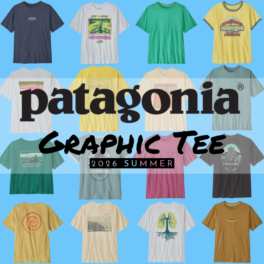 [patagonia/パタゴニア]　2026年 夏を彩る新作プリントTee