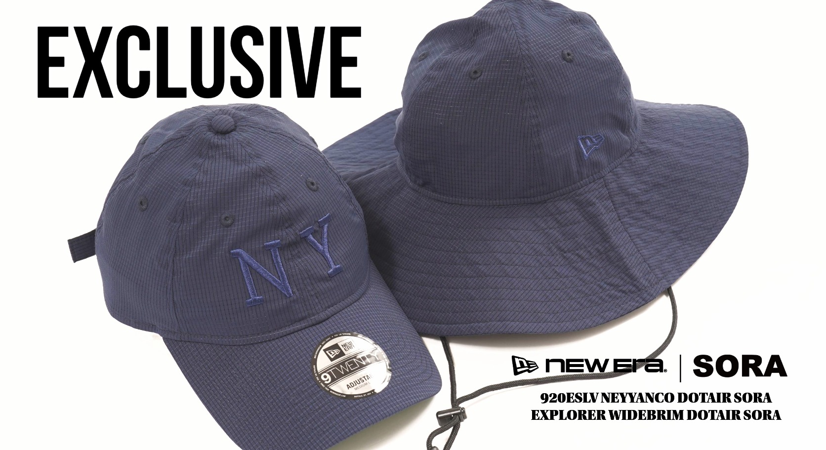 【Exclusive】NEW ERA × SORA