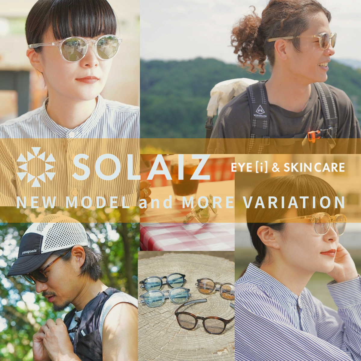SOLAIZ / ソライズ 新作入荷 ｜ NEW MODEL and MORE VARIATION
