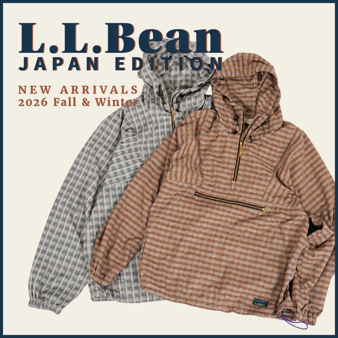 L.L.Bean JAPAN EDITION | 2026年秋冬 新作MODEL
