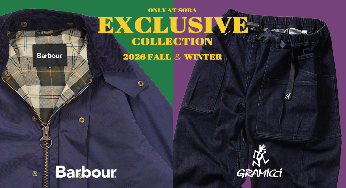 Barbour Gramicci SORA Exclusive Collection