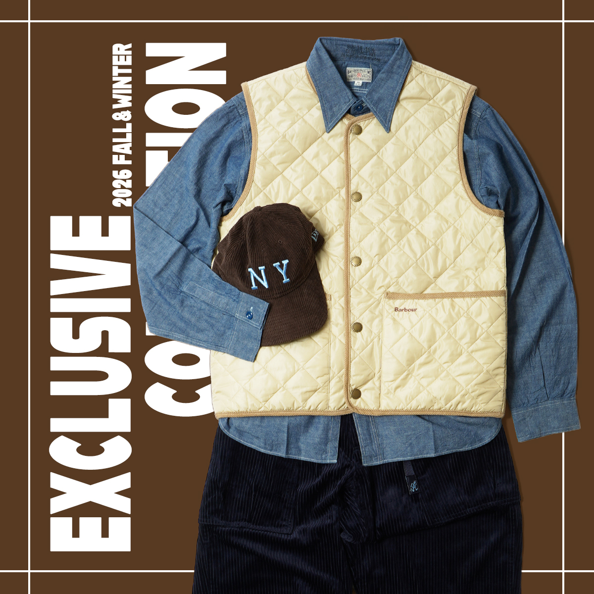 【AUTUMN 2026 SORA EXCLUSIVE】 ｜ Barbour（バブアー） Gramicci（グラミチ） NEW ERA（ニューエラ）