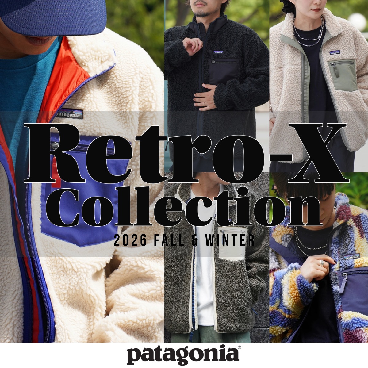 【 patagonia (パタゴニア）】Retro-X Collection | 2026FW New Color